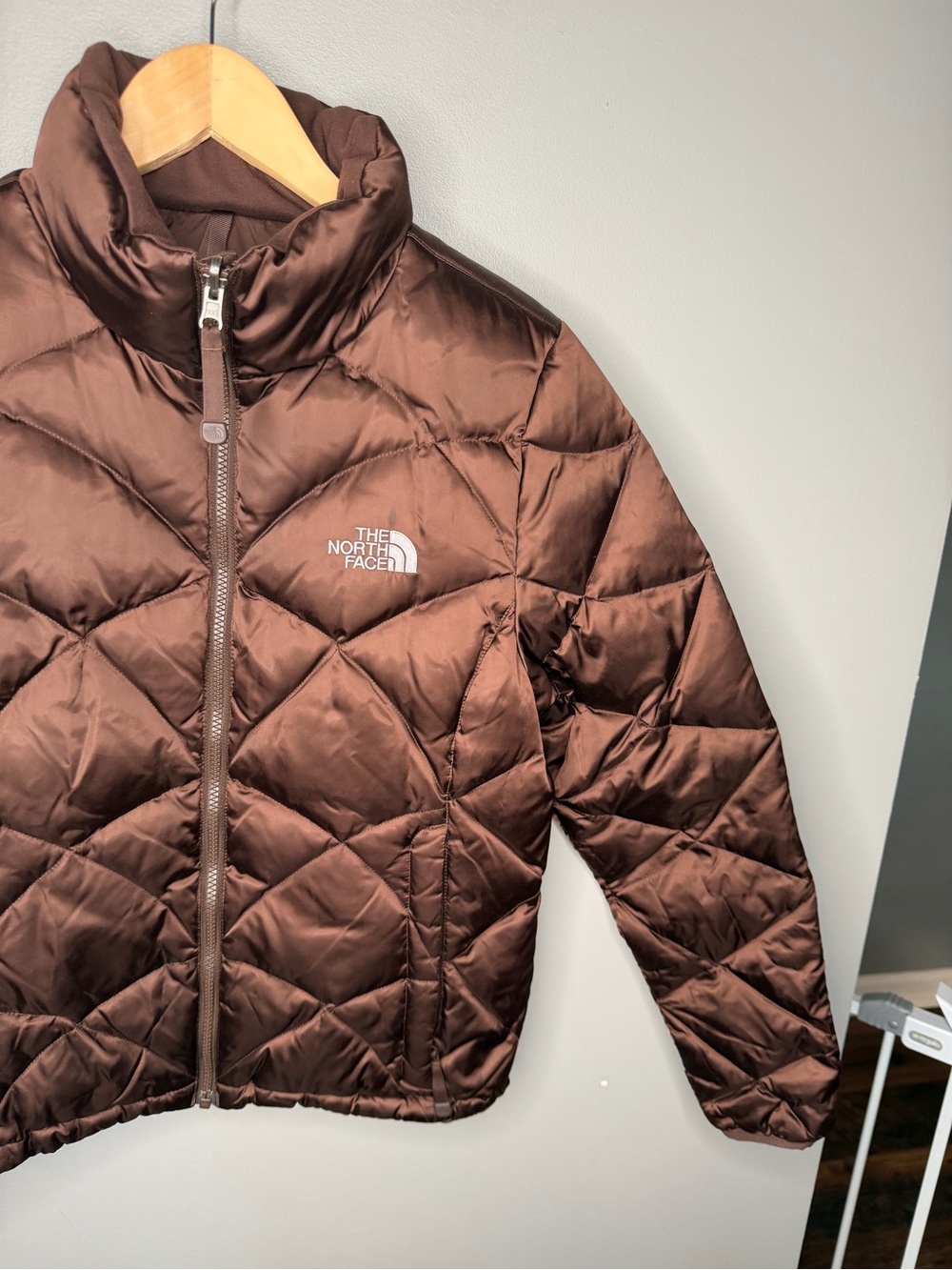 The North Face Chocolate Brown Puffer - Picture 5 of 10